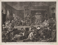 KG 14995
<br/>
An election entertainment uit de prentenserie The humours of an election
<br/>
<em>Hogarth, William (1697 - 1764)</em>